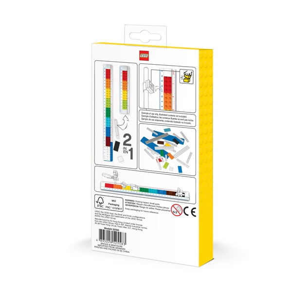 Kokkupandav joonlaud koos minifiguuriga , 30 cm - LEGO®-image-2
