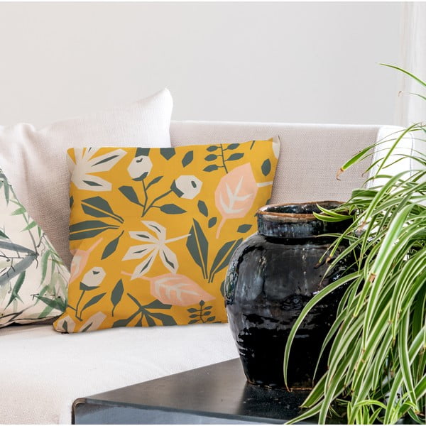 Puuvillane padi, 45 x 45 cm Square Plants - Butter Kings-image-1