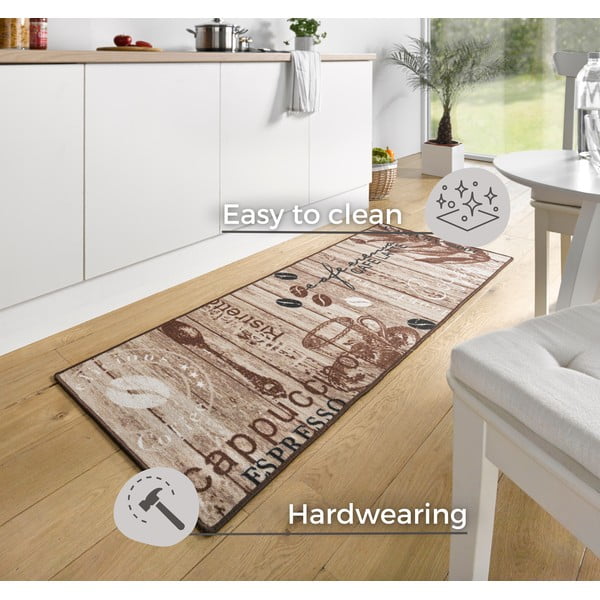 Pruun köögijooksja Delicious Coffee, 67 x 180 cm Delicious Coffee - Hanse Home-image-3