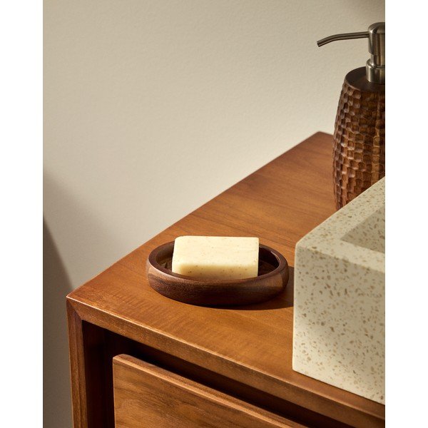 Pruun puidust seebialus Fraz - Kave Home-image-1