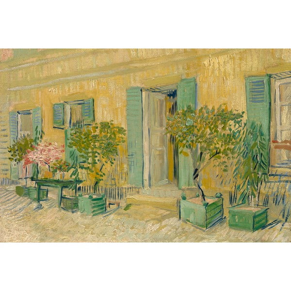 Maal - reproduktsioon 90x60 cm Exterior of a Restaurant in Asnières, Vincent van Gogh - Fedkolor