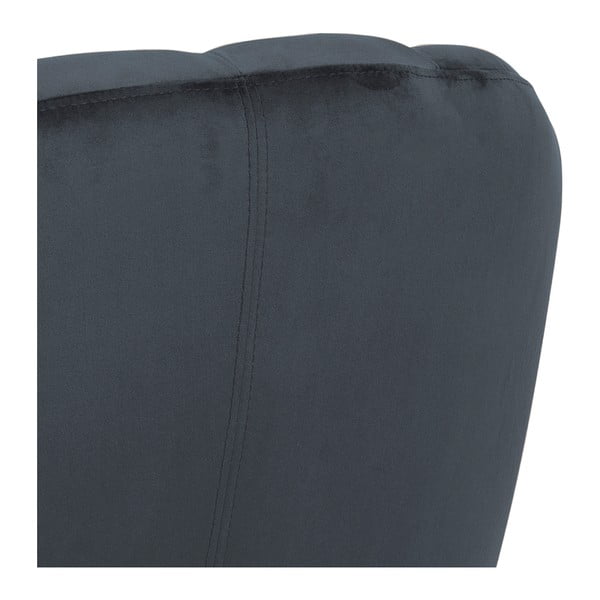 Tumehall sametist tugitool Daniella - Actona-image-2