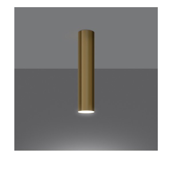 Kuldse värvi metallist prožektor ø 6 cm Castro - Sollux-image-2