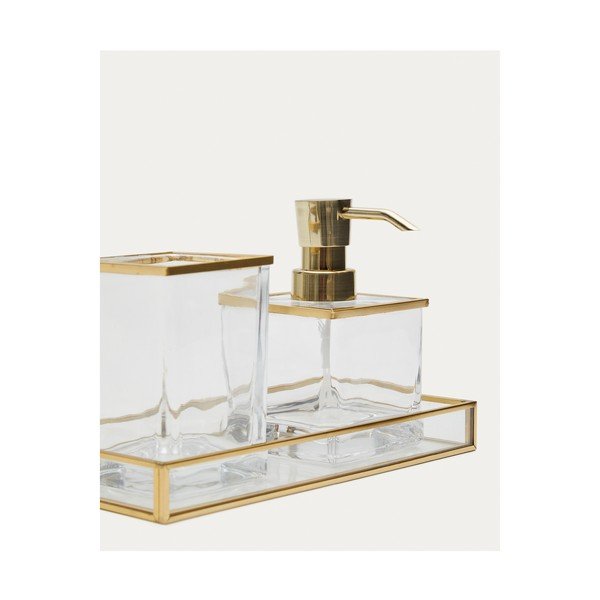 Kuldne klaasist hambaharjatops Soanet - Kave Home-image-3