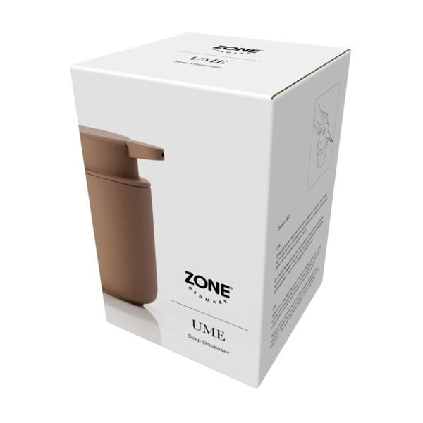 Merevaigukollane pruun keraamiline vedelseebidosaator Amber, 250 ml Ume - Zone-image-3