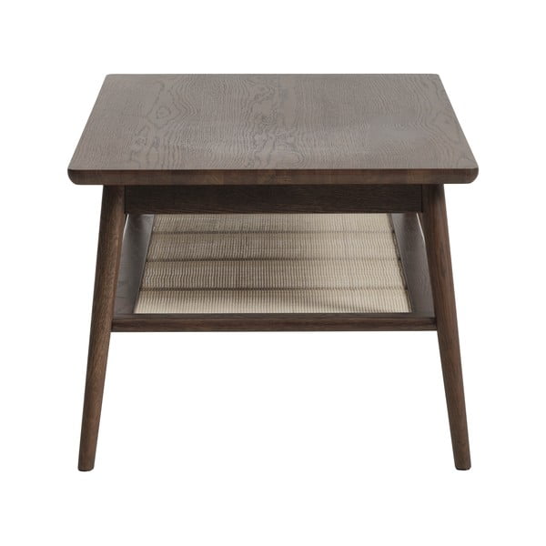 Pruun tammepuidust diivanilaud 60x120 cm Barrali - Unique Furniture-image-4