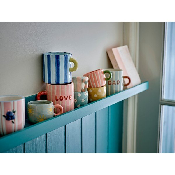 Heleroheline/heleroosa keraamiline espressotass 110 ml Nini - Bloomingville-image-3