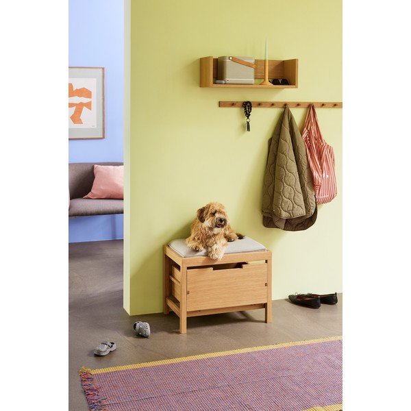 Naturaalse tammepuust riiul 64 cm Gap - Hübsch-image-2