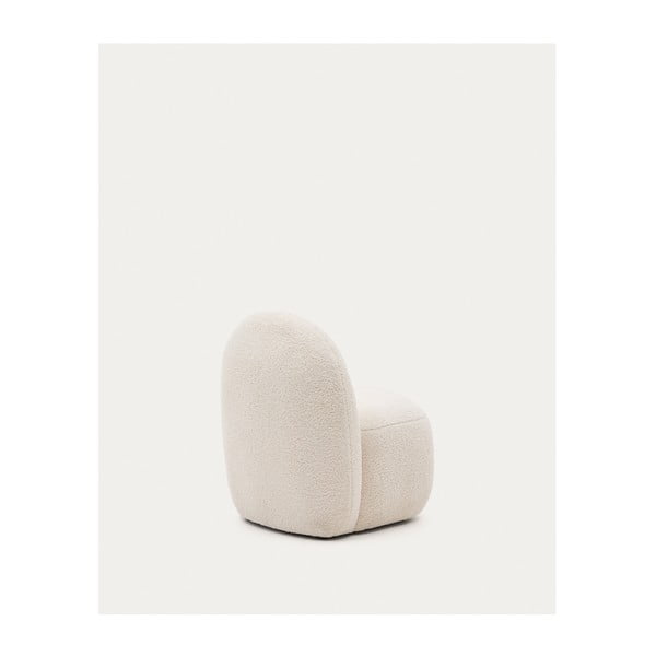 Valge bukleekangast lastetool Bucky - Kave Home-image-3