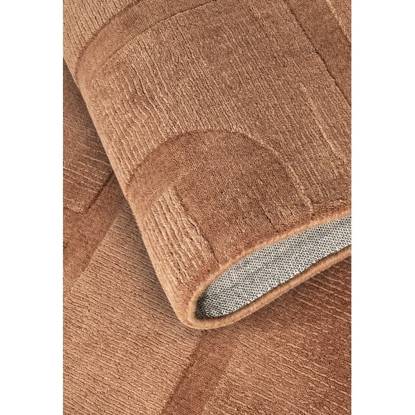 Pruun käsitsi kootud villane vaip 160x230 cm Alexis - Villeroy&Boch-image-3