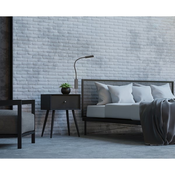 Must metallist dimmerdatav LED kohtvalgusti Raik - Fischer & Honsel-image-1