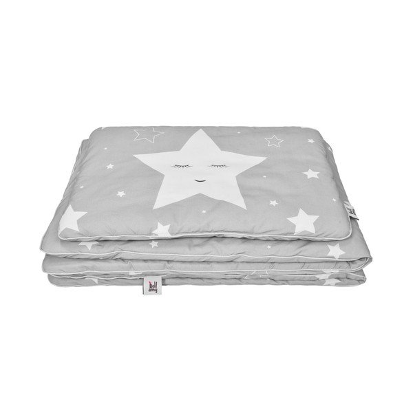 Beebi puuvillane tekk ja padjakomplekt Shining Star, 140 x 200 cm - BELLAMY-image-4