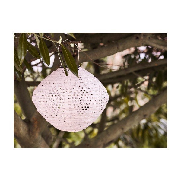 Valge päikesepaneeliga LED-latern (kõrgus 22 cm) Harwood - House Nordic-image-1