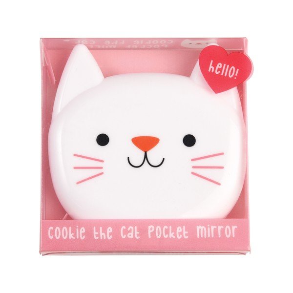 Kosmeetiline suurendav peegel 7,5x8 cm Cookie the Cat - Rex London-image-4