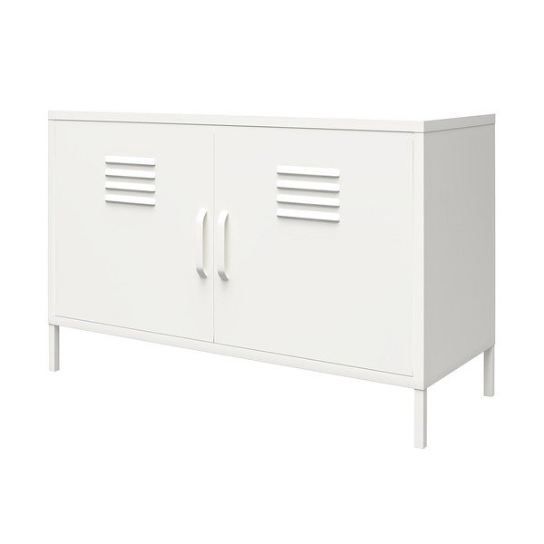 Valge metallkapp 100x64 cm Mission District - Støraa-image-3