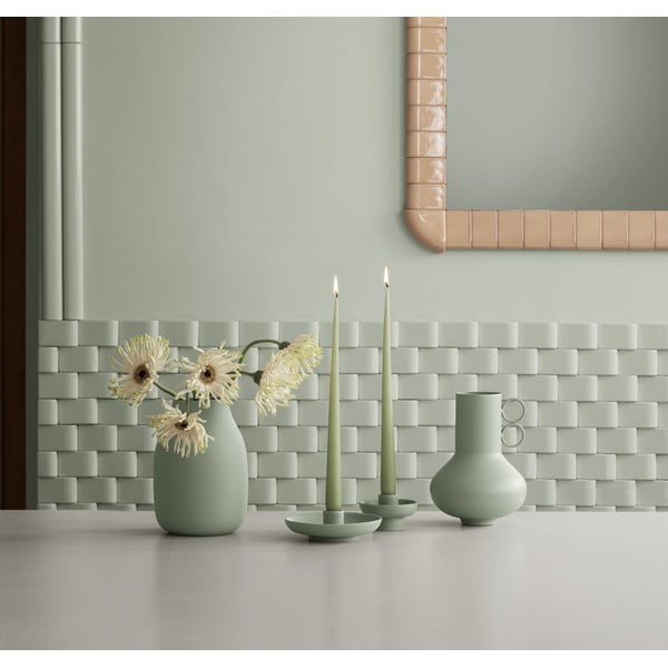 Salveiroheline metallist vaas (kõrgus 20 cm) Loha - Blomus-image-1