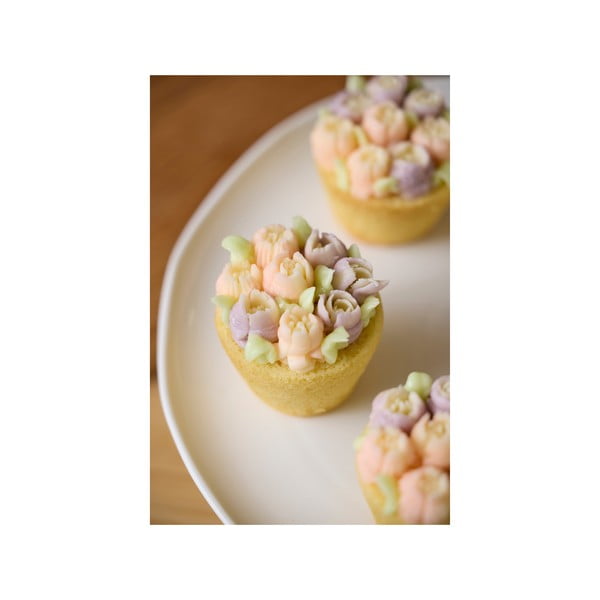 Lisaotsikud pagaritoodete kaunistamiseks, 7 tk Flower - Blomsterbergs-image-4