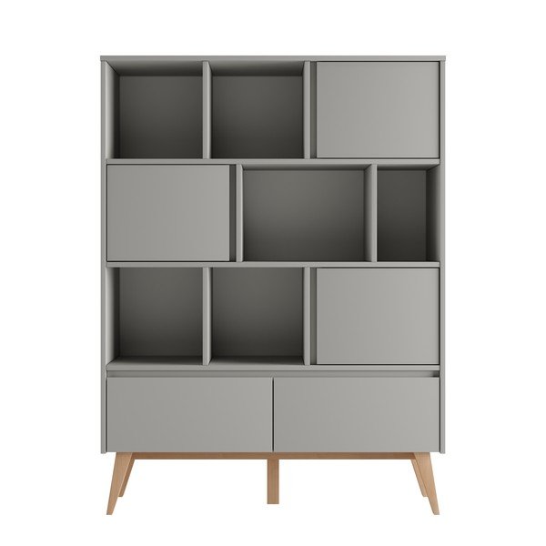 Hall laste raamaturiiul 120x42,5 cm Swing - Pinio-image-3