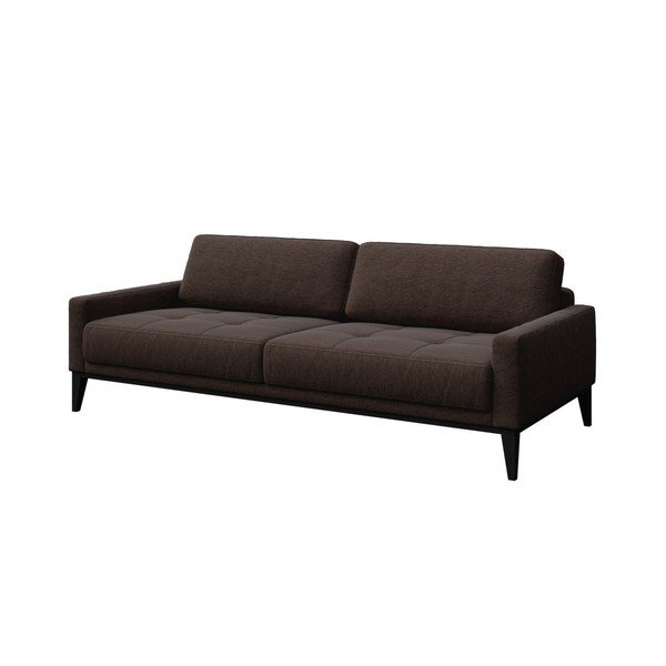 Hnědá pohovka MESONICA Musso Tufted, 210 cm-image-2