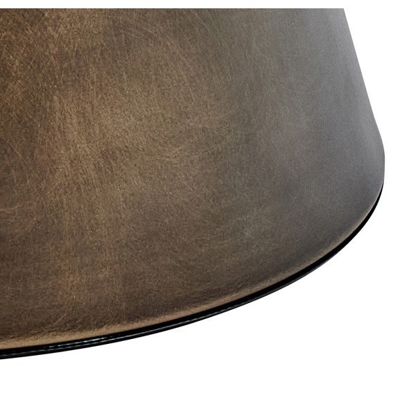 Pruun terasest ümmargune diivanilaud ø 45 cm Dunsley - Actona-image-2