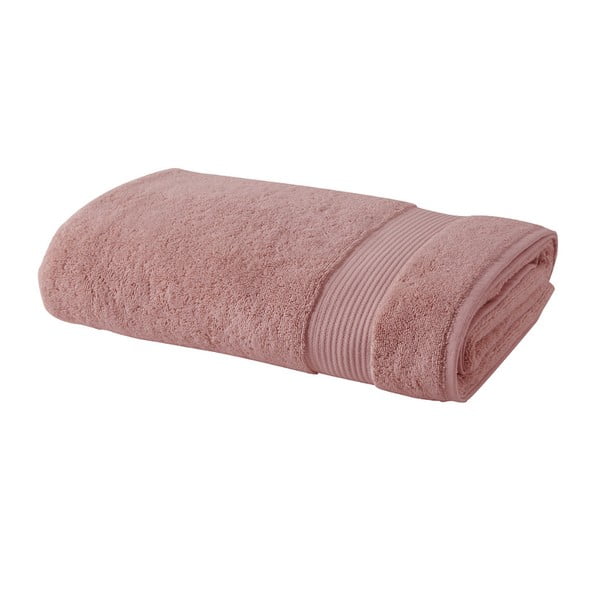 Světle růžový bavlněný ručník Bella Maison Basic, 30 x 50 cm