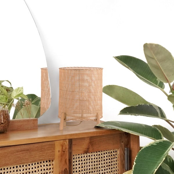 Rotangist laualamp, kõrgus 35 cm Wala - SULION-image-2