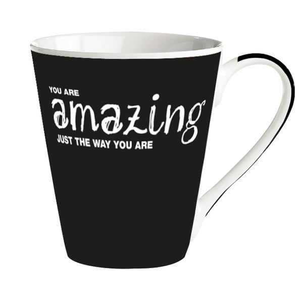 Porcelánový hrnek KJ Collection You Are Amazing Just The Way You Are, 300 ml