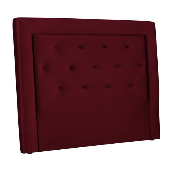 Vínově červené čelo postele Cosmopolitan Design Cloud, šířka 200 cm