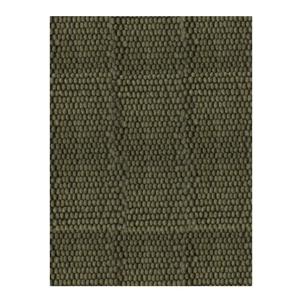 Vlněný koberec Dutch Carpets Dots Taupe Naturel, 160 x 230 cm