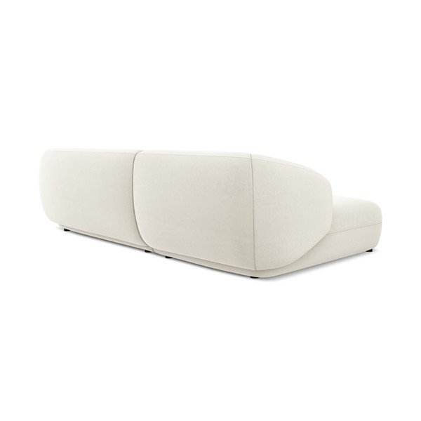 Valge sametne nurgadiivan (vasakpoolne nurk) Moana - Makamii-image-3