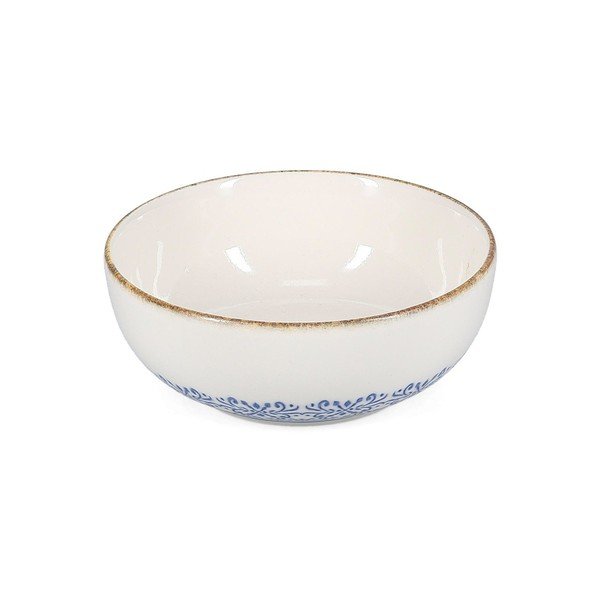 Valge/sinine portselanist supikauss 710 ml Azul - BonBistro