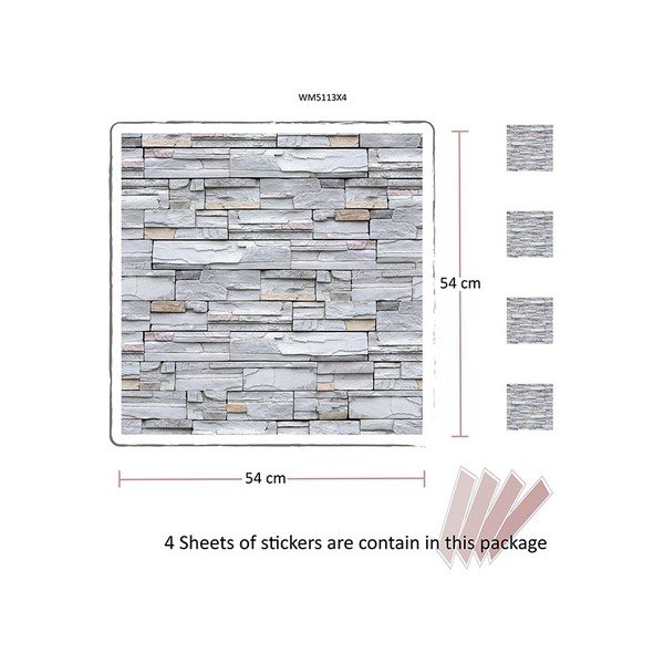 Samolepka Walplus Stone Pattern-image-2