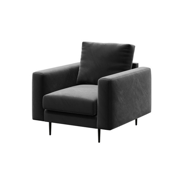 Tumehall sametist tugitool Devichy Levie - devichy-image-2