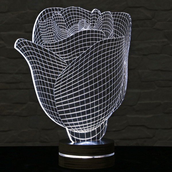 3D stolní lampa Rose-image-2