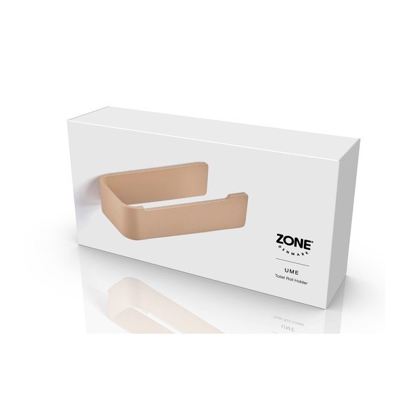 Beež seinale kinnitatav metallist tualettpaberihoidja Ume - Zone-image-3