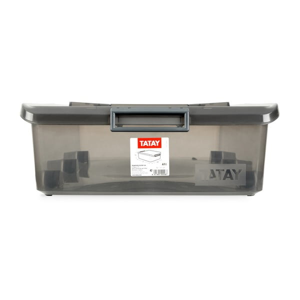 Šedý úložný box pod postel na kolečkách Ta-Tay Storage Box-image-1