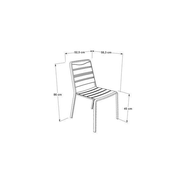 Valged metallist aiatoolid 4tk komplektis Spring – Ezeis-image-3