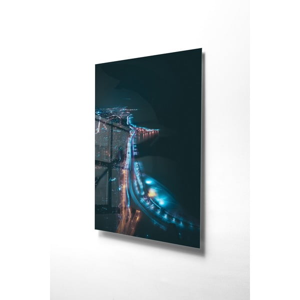 Klaasist maal 50x70 cm Night Way - Wallity-image-3