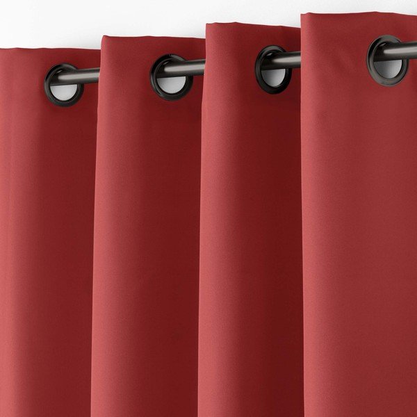 Punane kardin 140x180 cm Essentiel - douceur d'intérieur-image-2