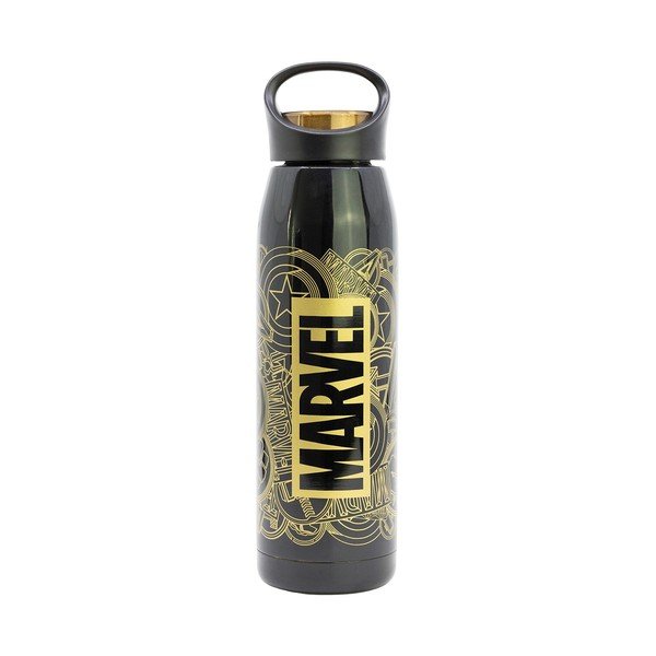 Must roostevabast terasest laste termos 665 ml Marvel - STOR