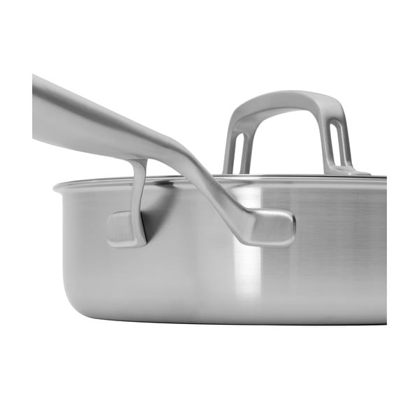 Roostevabast terasest pann koos kaanega ø 24 cm Lucca 3.0 - FABINI-image-4