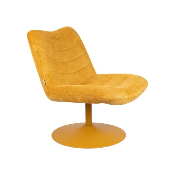 Ookerkollane sametist tugitool Bubba - Zuiver