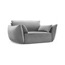 Helehall sametist tugitool Vanda - Mazzini Sofas