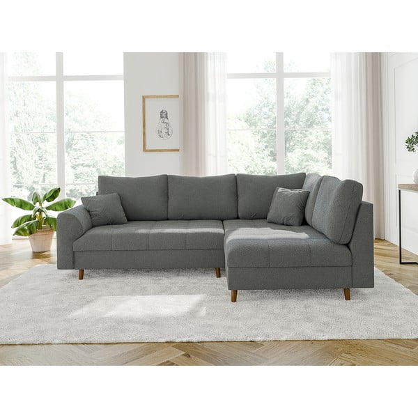 Hall bukleekangast nurgadiivan (parem nurk/L-kujuline) Ariella - Ropez-image-1