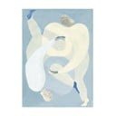 Plakat 50×70 cm Hold You - Blue – The Poster Club