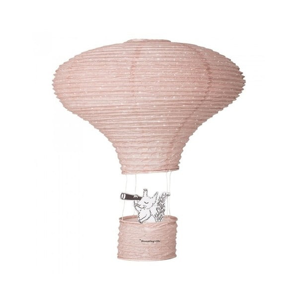 Růžová papírová lucerna Bloomingville Lantern