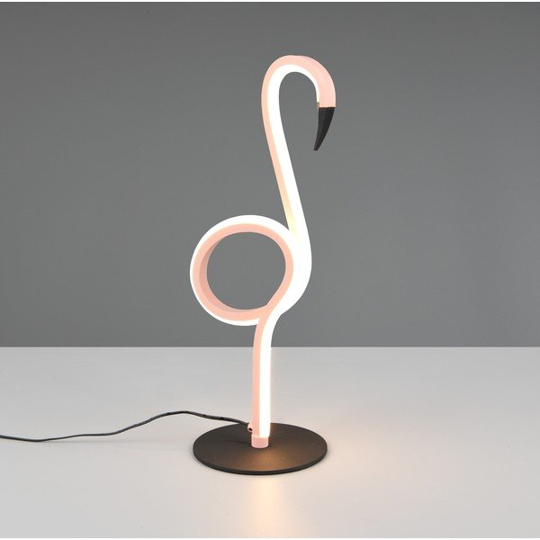 Roosa LED lauavalgusti (kõrgus 35 cm) Ingo - Reality-image-1