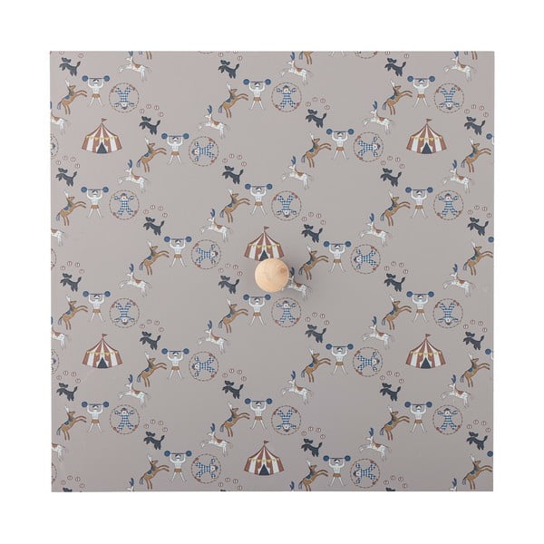 Laste raamaturiiul täispuidust pavlovnia naturaalses värvitoonis 55x89,5 cm Calle - Bloomingville Mini-image-3