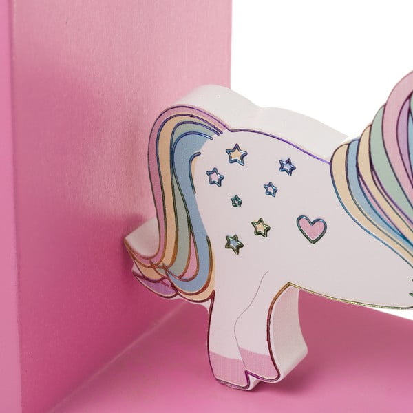 Sasa 4 zarážek na knihy ve tvaru jednorožce Unimasa-image-1