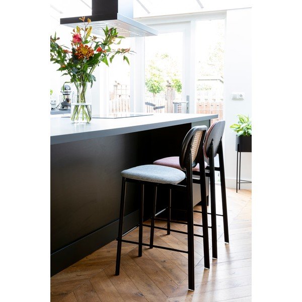 Must/valgushall baaritooli 94 cm Spike - Zuiver-image-2